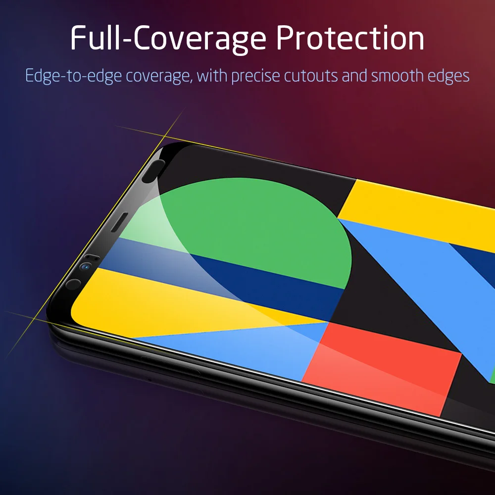 2 шт./лот ESR закаленное стекло для Goole Pixel 4 XL 3D полное покрытие защитная пленка закаленное защитное стекло для Google Pixel 4