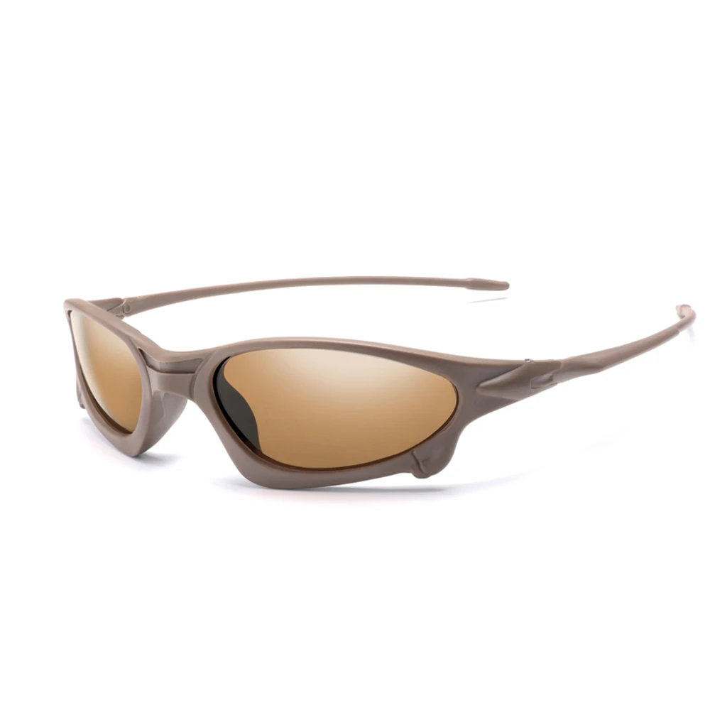 AIELBRO, уличные поляризованные солнцезащитные очки TAC, линзы UV400, спортивные, для рыбалки, пеших прогулок, для горного велосипеда, очки для мужчин и женщин, велосипедные солнцезащитные очки - Цвет: C06BROWN NIGHT VISIO