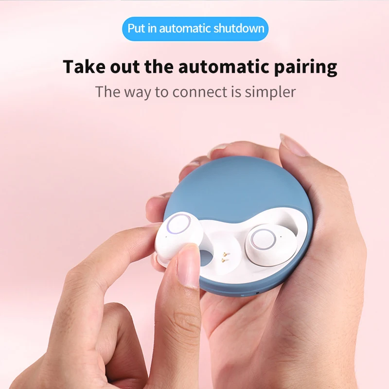 TWS 5,0 Bluetooth наушники туры беспроводной 3D стерео Hearphone гарнитуры наушники двойной микрофон с зарядным устройством IPX5 Водонепроницаемый