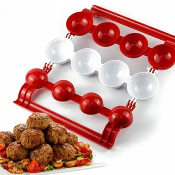

New Arrival Meatball Mold Stuffed Fish Balls Maker Kitchen Ball Accessories Cooking Homemade Machine Mould DIY Tools L8F9