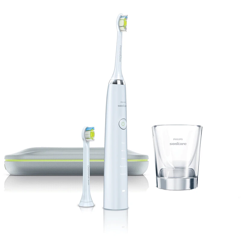 フィリップスソニッケアー歯ブラシHX9340ソニック品質電気歯ブラシダイヤモンドクリーン白360波usb旅行充電器|Electric  Toothbrushes| - AliExpress