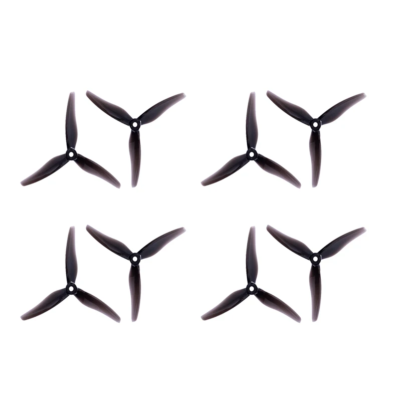 4 Pairs Gemfan Windacer 51433 5.1 Inch M5 Hole 3 Blade Freestyle Propeller for RC Models Drone FPV Racing Parts Accs | Игрушки и хобби