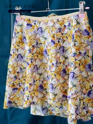 Fairy Ballet Tutu Woman Chiffon Embroidered Double Layer One Piece Dance Skirt Adult Ballet Lyric Skirt Limited Edition Skirt