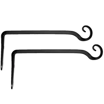 

2PCS Wall Hanging Plant Bracket Hanging Brackets Wall Hanging Basket Brackets Hook for Outdoor Indoor Garden