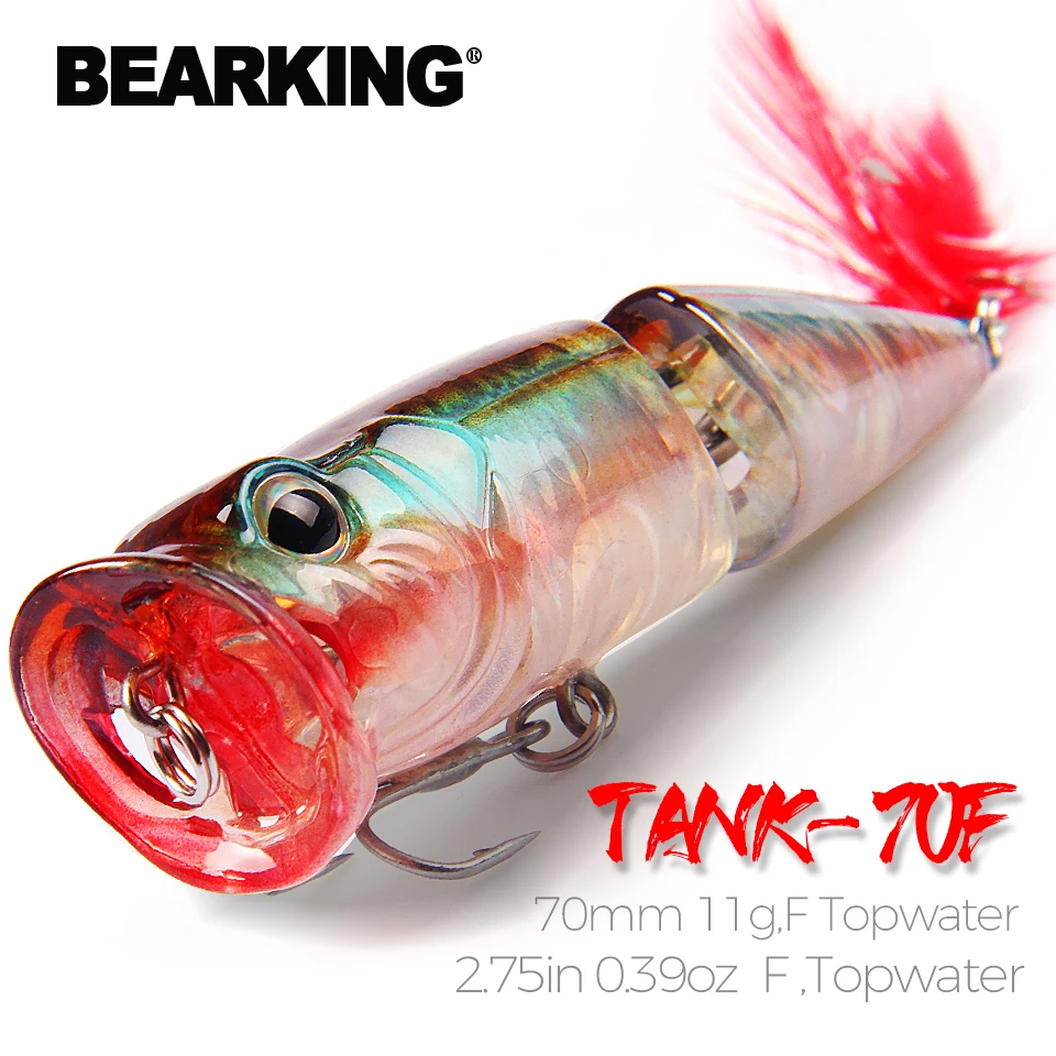 Блесна рыболовная жесткая в ассортименте 70 мм 11 г|topwater bait|hard baitfishing lure |