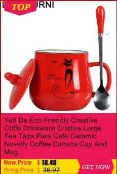 Taza керамический большой Чай Кофе Молоко Tazze Colazione кофейная бутылка для воды аксессуары Caneca новинка керамическая чашка и кружка для путешествий