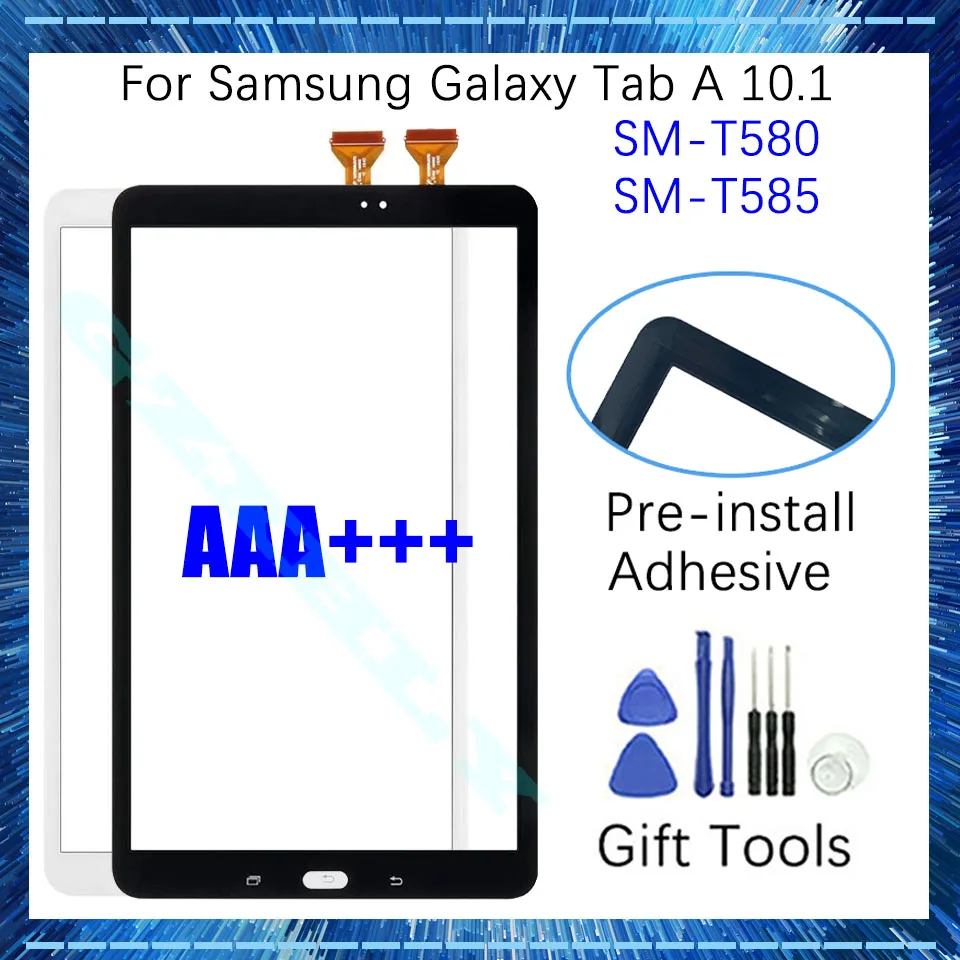 New Original Touch Screen T580 For Samsung Galaxy Tab A 10.1 T585 Display LCD Outer Digitizer Front Panel Replacement | Компьютеры и