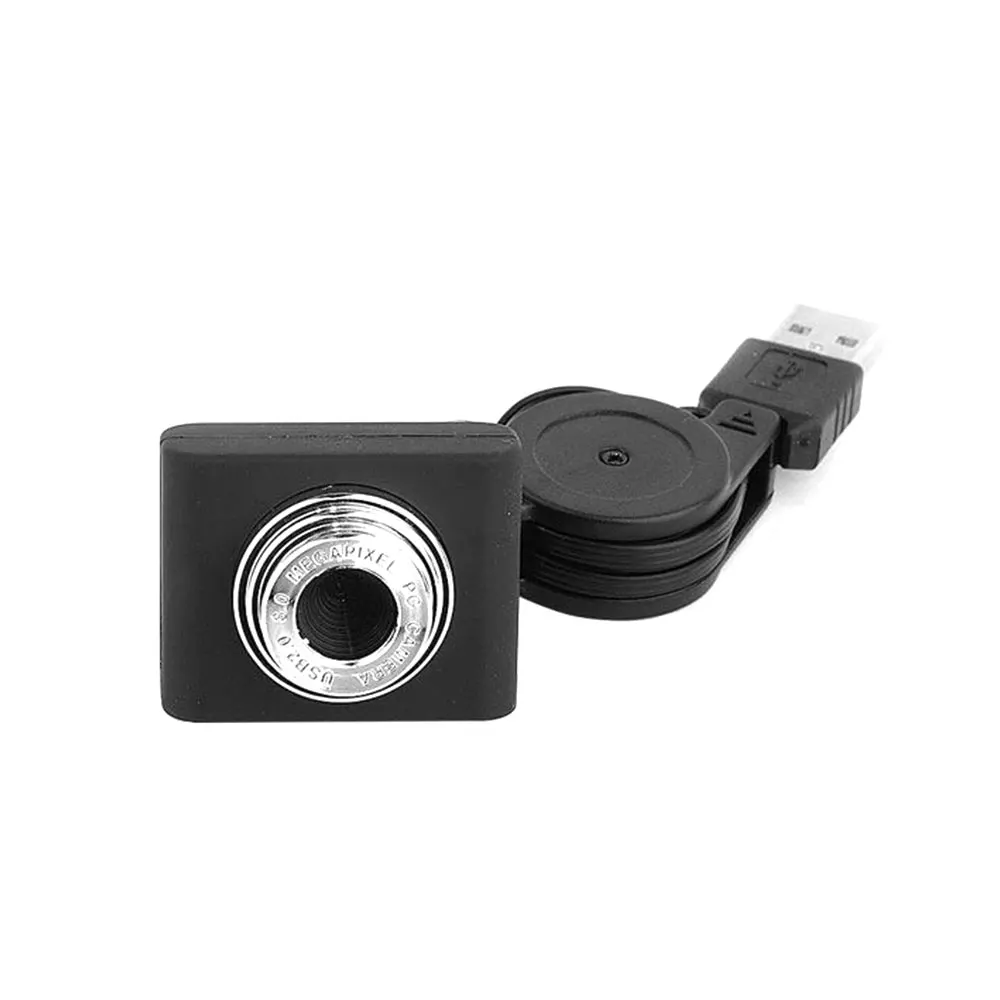

USB 12M Mega Pixel Webcam Digital Video Camera Web Cam For PC Laptop Notebook Computer Clip-on Camera Black dropshipping
