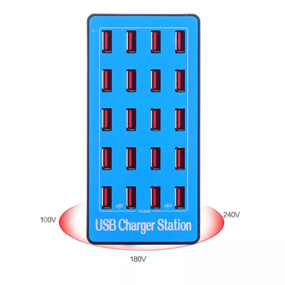 A5+ Мульти быстрое зарядное устройство USB зарядка несколько 20 USB зарядная станция для телефона универсальное usb-хаб умное зарядное устройство