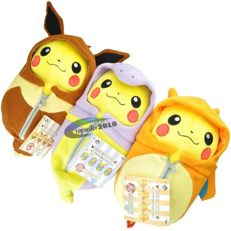 Такара Tomy Покемон Плюшевая Кукла игрушка Пикачу для детей на день рождения рождественские подарки