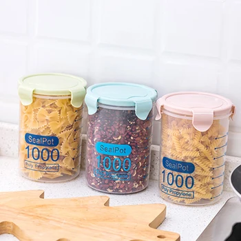 

Food Storage Box Plastic Cereal Dispenser Storage Box Home Food Rice Container Home Rice Storage Box Flour Cereal Storage