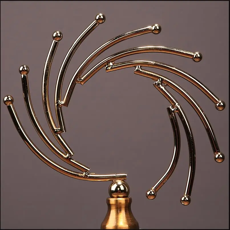 American Creative Abstract Metal Crystal Ornament 4 American Creative Abstract Metal Crystal Ornament 4