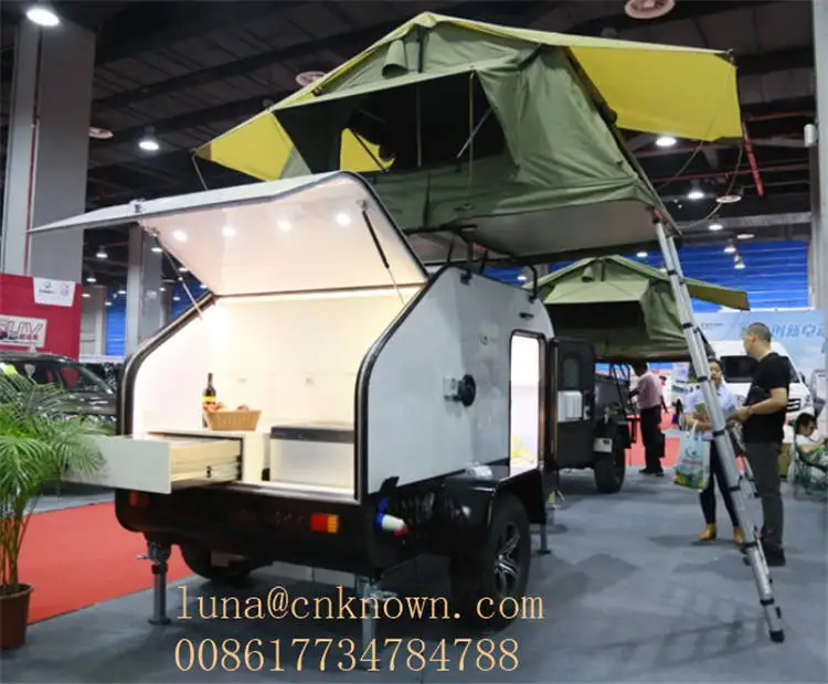 10% скидка 4,8 м Заказной Мини внедорожный караван Camper прицеп для продажи