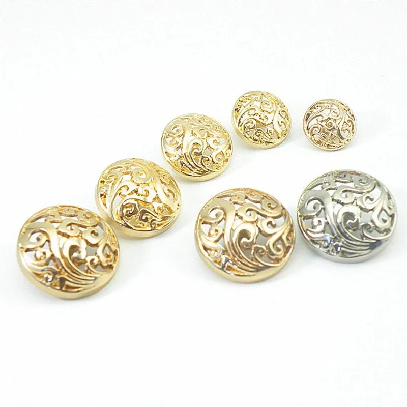 Metal Buttons 15/20/25mm For Coat Sewing Clothing