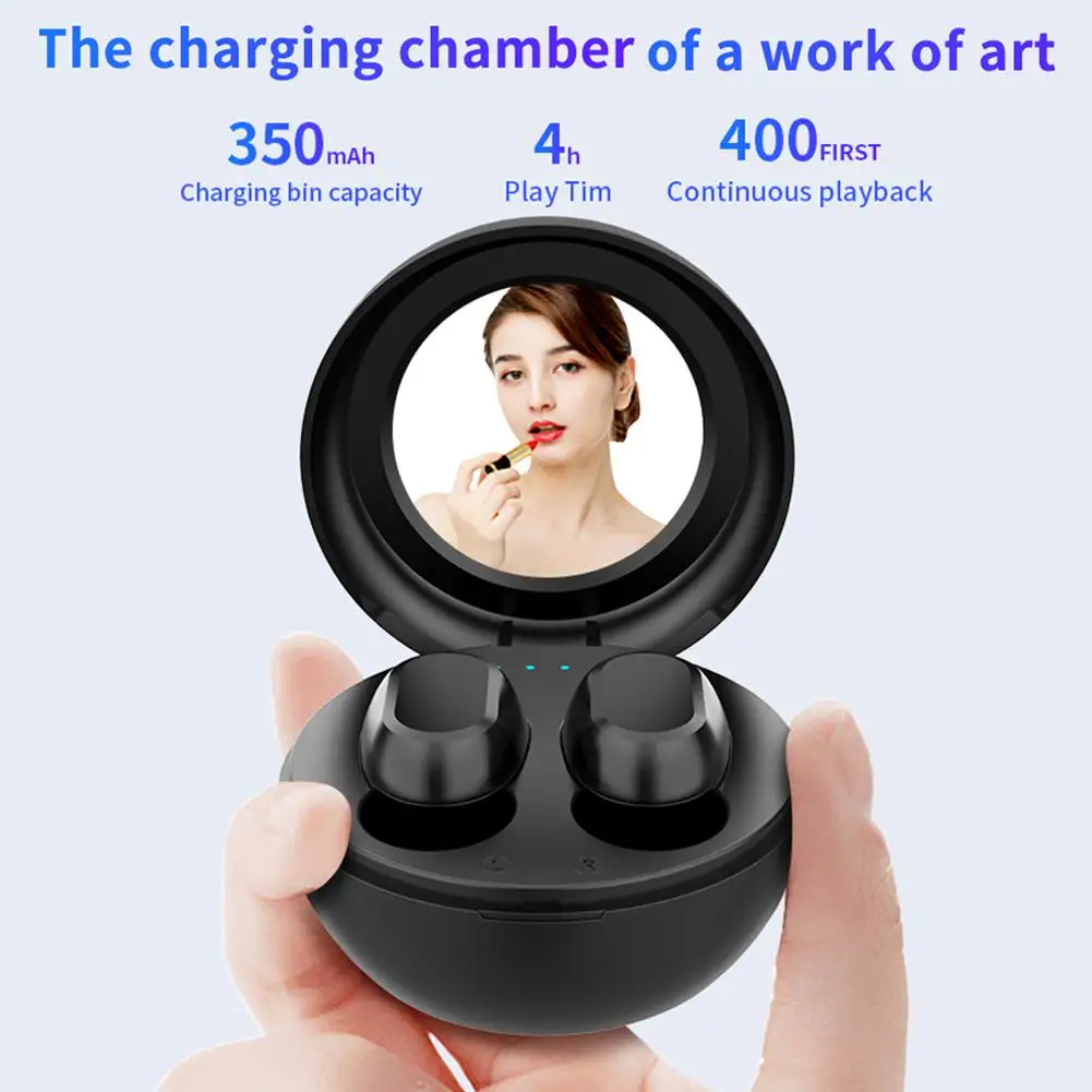LB-10, беспроводные Bluetooth наушники, Спортивная гарнитура, наушники-вкладыши с зарядным ящиком, портативные беспроводные Bluetooth наушники