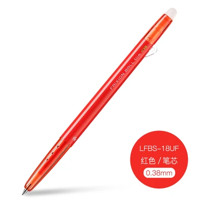 Японская оригинальная гелевая ручка 0,5 мм/0,38 мм цветная чернильная ручка Производитель ручка для школы офиса поставка Стиль s - Цвет: Red