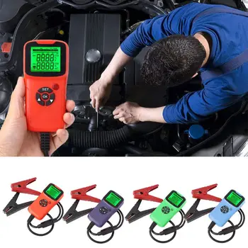 

ADigital 12V Car Battery Tester Vehicle Car LCD Battery Test Analyzer Auto System Voltage ohm CCA Test Diagnostic Tools