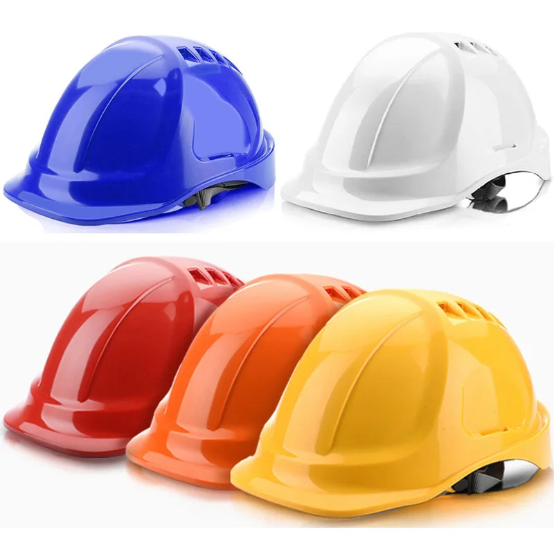 Защитный жесткий головной убор дышащий рабочий защитный шлем ABS ударопрочный защитный шлем Строительная площадка инженерный работник
