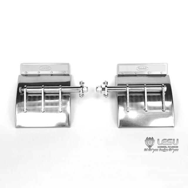 Metal LESU Mudguard Fender for TAMIYA 1/14 RC DIY Car King Hauler Globe Liner Tractor Truck 4