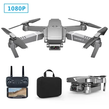 

1080P HD Camera Mini Drone 2 E68 Air Pressure Fixed Height Folding Drone RC Quadcopter - Storage Bag