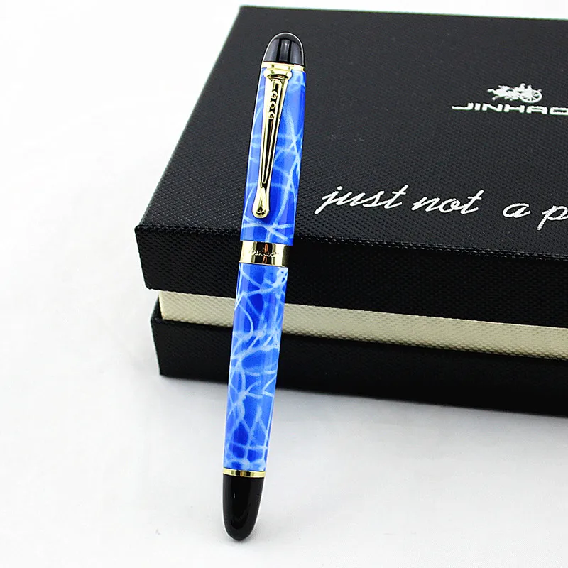 

Jinhao X450 Roller Pen Metal Copper Rod Ballpoint Pen Luxury Paint 0.7mm Spherical Gel Pen Men&Women Office Supplie Gift