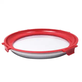 

Creative Clever Tray Food Plastic Preservation Tray Kitchen Food Fresh Keeping Storage Container Microwave Food Preservatio