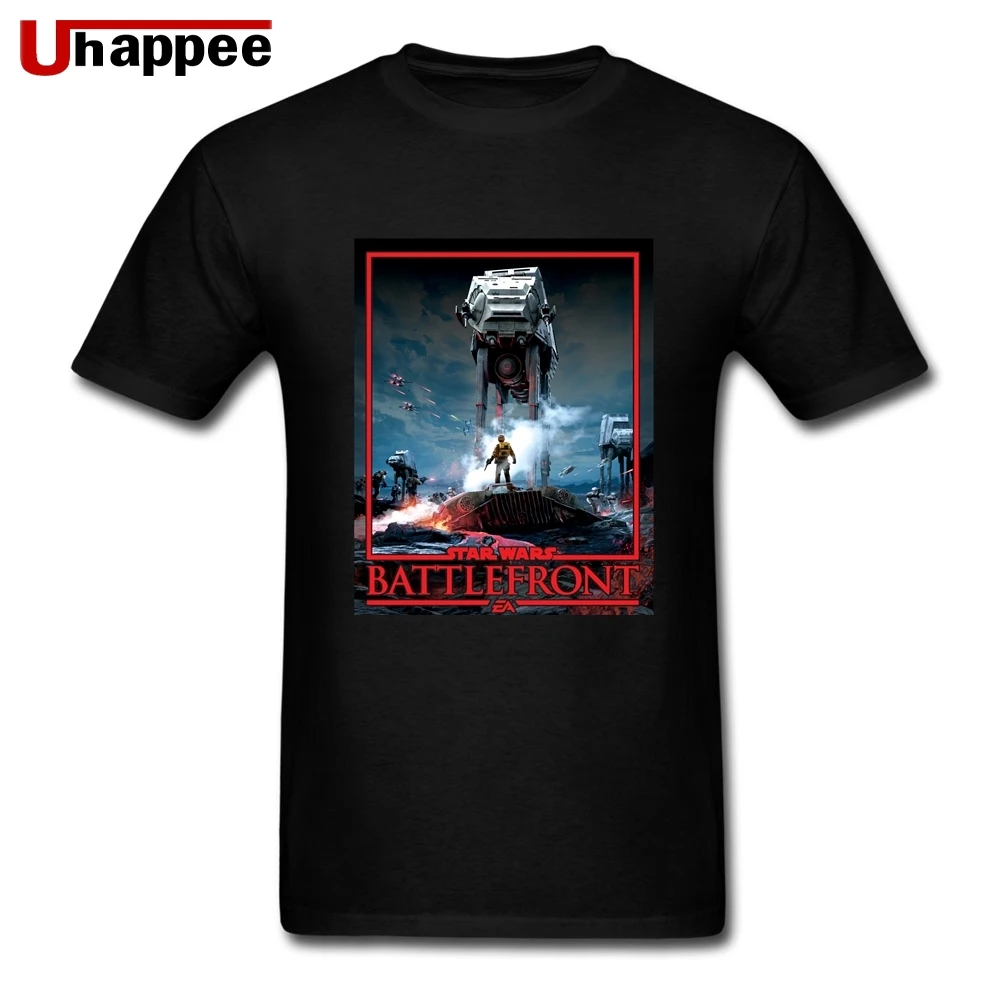2019 Топ бренд Star Wars battleпередний AT-AT Sith Edition футболка Homme футболка 3XL 100% хлопок с круглым вырезом Футболка