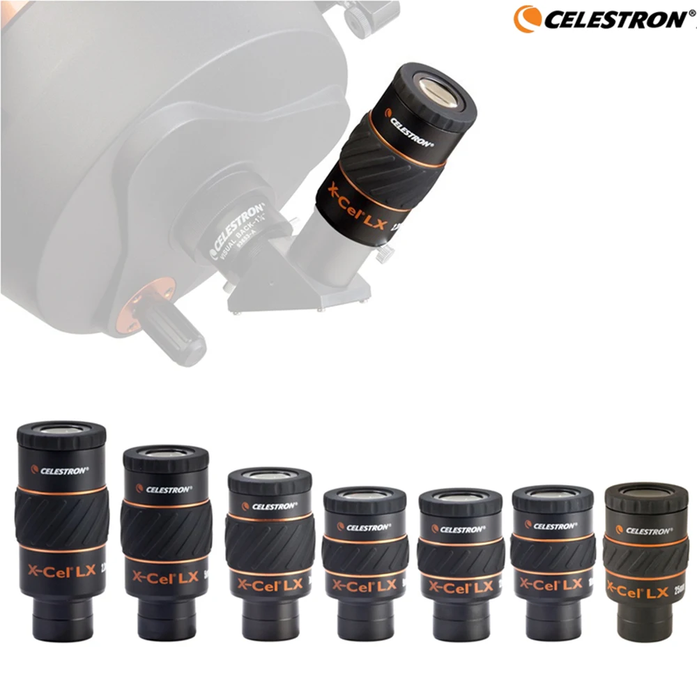 Celestron LX окуляр 60 градусов широкоугольный точечный оптический прибор телескоп