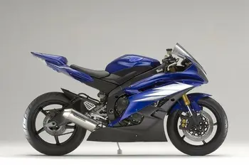 

YZFR6 Blue with Black Fairing Kit Injection for 2006-2007 Yamaha Yzf R6 R600 YZF-R6