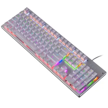 

87 Key Wired Gaming Mechanical keyboard RGB backlight Blue Red switch Keyboards for computer PC Gamer Laptop