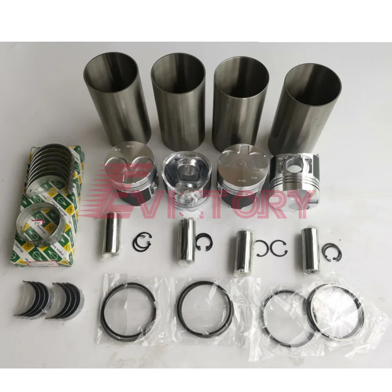 

For PERKINS 404D 404D-22 404D-22T valve rebuild overhaul kit + connecting rod