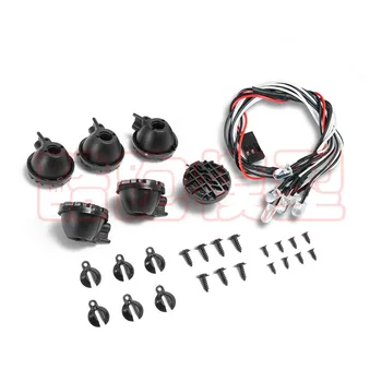 

RC Car Roof Luggage Rack Lights for 1/10 RC Crawler Traxxas Trx4 Roof SCX10 II 90046 90047 SCX10 D90 Wrangler Bronco Tactical