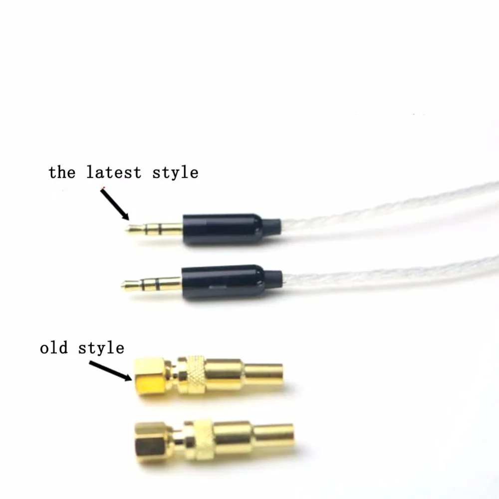 Free Shipping 3 5 2 5 4 4mm Balanced Silver Plated Upgrade Cable for HE400i HE1000 HE6 HE500 he560 EDX V2 Headphones