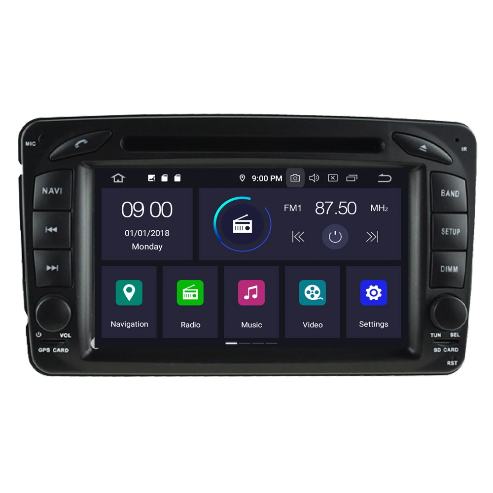 Best For Mercedes C209 W203 S203 C180 C200 C220 C230 C240 Android 9.0 Autoradio Car DVD Radio Stereo GPS Navigation Multimedia 1 Best For Mercedes C209 W203 S203 C180 C200 C220 C230 C240 Android 9.0 Autoradio Car DVD Radio Stereo GPS Navigation Multimedia 1