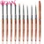 BQAN 1PCRose Gold UV Gel Brush Extension Liner Painting Brush Liner Drawing Nail Brushes Nails Pen Маникюр Nail Art Tools