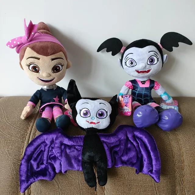 Disney-Jouet en peluche authentique Jr Vampirina, Wolfie Vampire