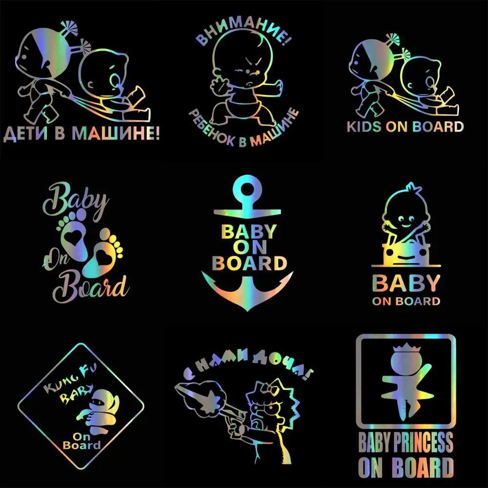 

Tancredy Car Stickers And Decals Future driver Bumper On Board Stickers For Car Styling Door Body Window Vinyl Wall Stickers