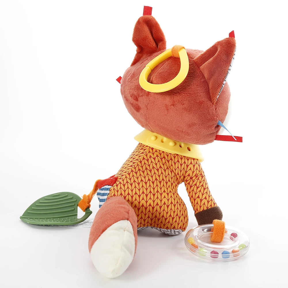 1 шт. детские погремушки в виде лисы|Интерактивные игрушки для малышей| |