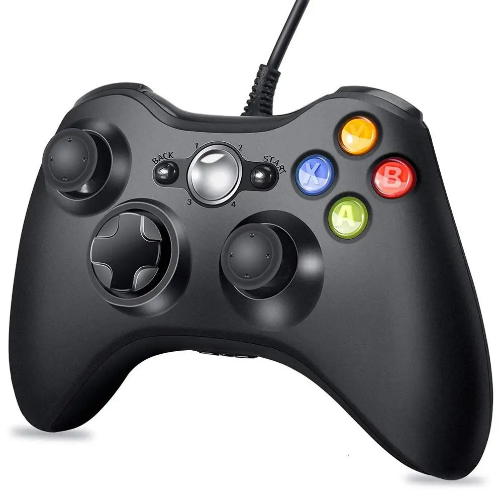 Геймпады для Xbox 360 контроллер совместим с microsoft Slim/Windows/PC черный белый доступные игровые аксессуары