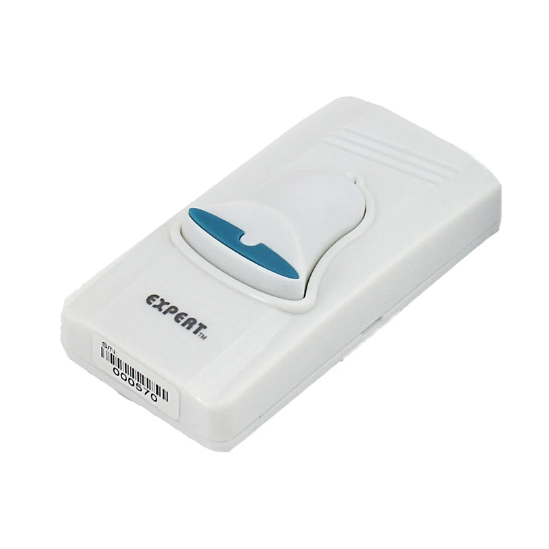 Wireless Digital Chime Doorbell Battery Powered 12 Tune Songs 1 Remote Control 1 Wireless Home Security Smart Doorbells White