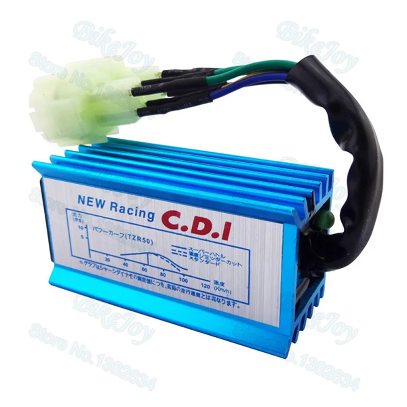 Racing AC CDI Коробка зажигания 6 контактов для GY6 50cc 125cc 150cc Мопед Скутер ATV квадроцикл