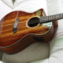 koa гитара Chaylor для левшей акустическая электрогитара lefty GA body guitar s