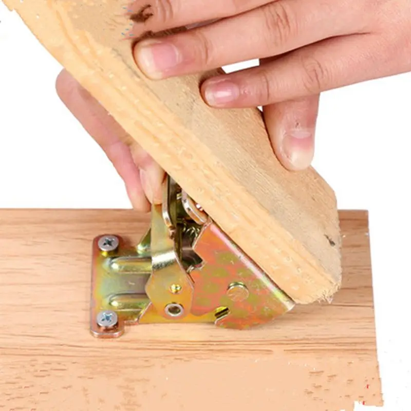 

90 Degrees Folding Hinge Self-locking Dining Table Lift Support Cabinet Furniture Hardware Accessories 3 Colors 649E