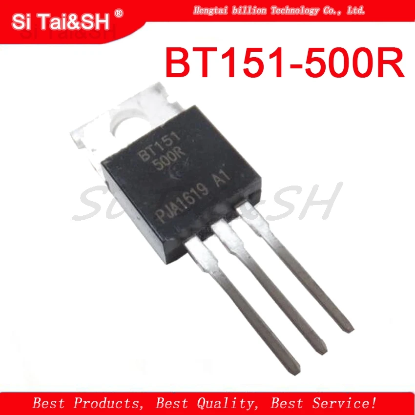 10 шт. тиристор 12а 500 в до-220 для SCRs BT151 детей с 1/2/4/4/5 | Электронные компоненты и