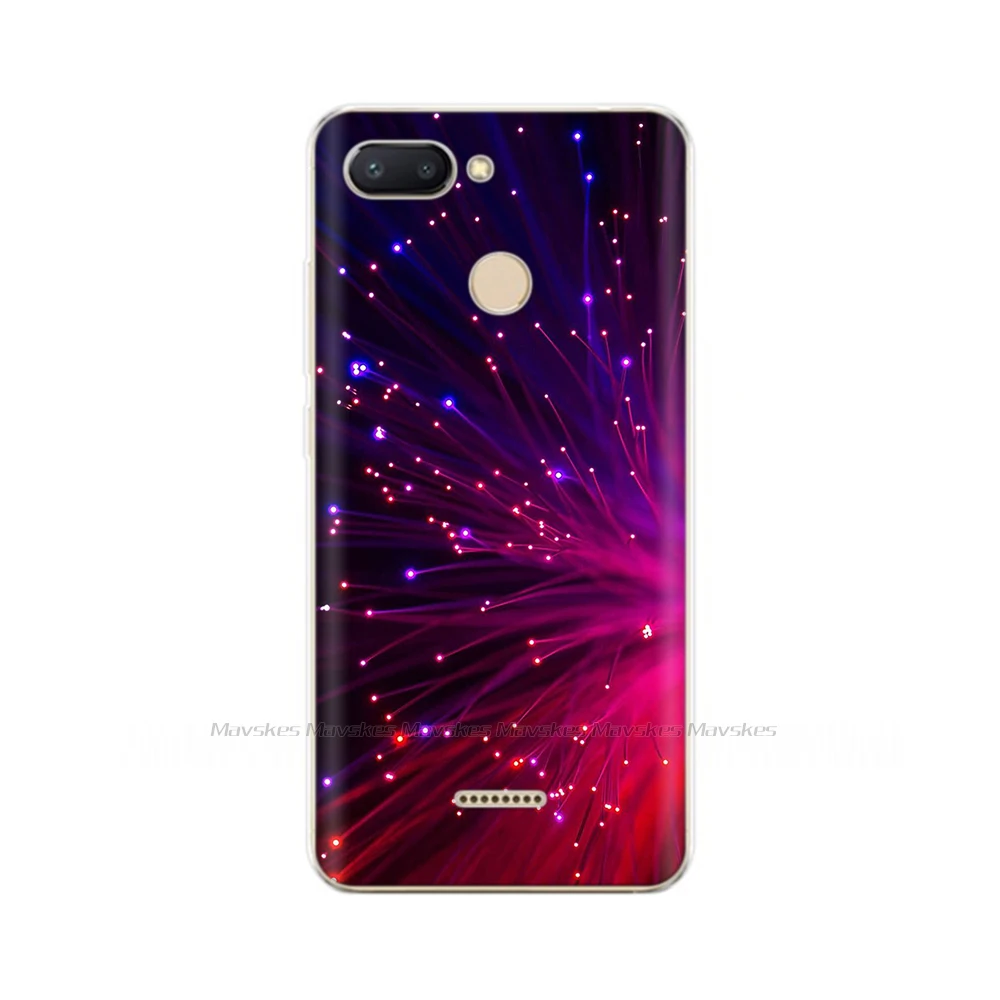 Ốp Lưng Silicon Cho Xiaomi Redmi 6 Ốp Lưng Bảo Vệ Toàn Mềm Mại Ốp Lưng TPU Ốp Điện Thoại Cho Redmi 6 Pro Redmi6A 6 Một Ốp Lưng Coque 