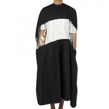 Профессиональная черная накидка для стрижки волос Парикмахерская фартук ткань накидка для салона, парикмахерской парикмахерские фартуки для стрижки волос