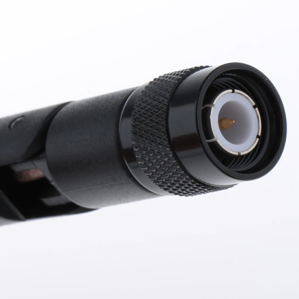 Durable Wireless Mic Signal Gain Line Cable Stable Mic Accs Parts Black TNC Handheld Microphone Mic Gain Antenna