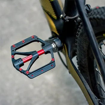 

Universal Sealed Bearing Mountain Bike Pedals Platform Bicycle Non-Slip Alloy Flat Pedals