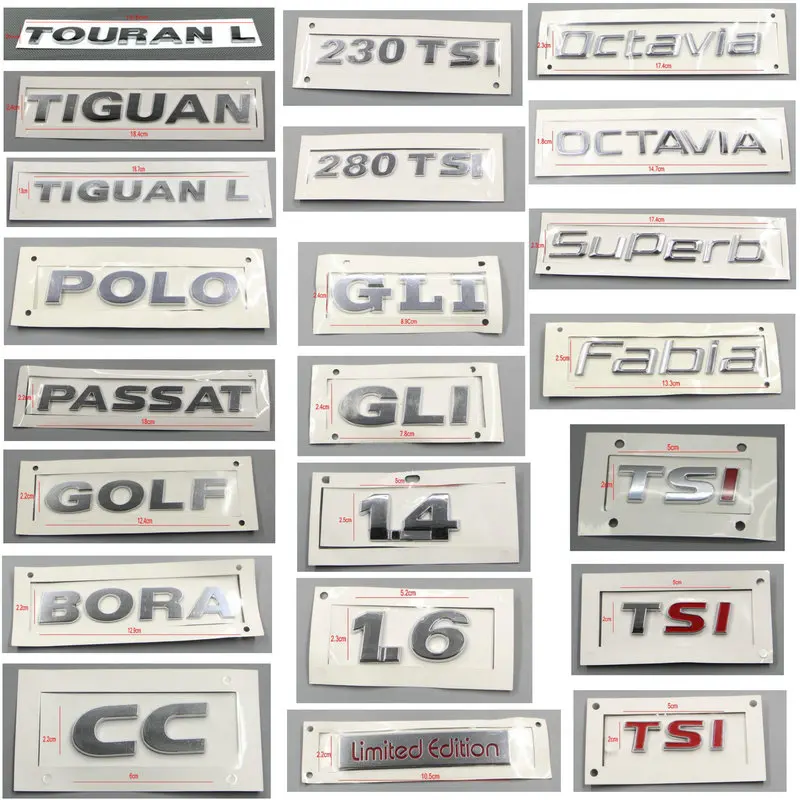 GOLF POLO BORA JETTE PASSAT TIGUAN TOURAN CC Skoda FABIA OCTAVIA SUPERB 1 4 6 TSI ABS задняя панель с гальванопокрытием
