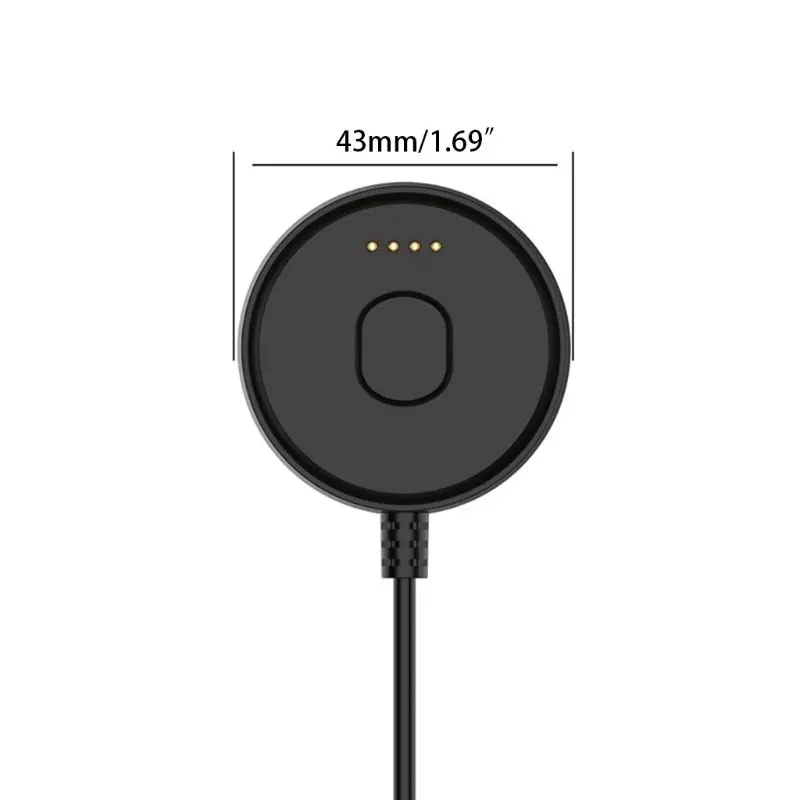 100CM USB Data Charging Cable Magnetic Charge Cradle Dock Replacement for Ticwatch C2 Smart Watch Charger